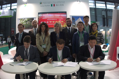 Firma tra EEGEX ed Hebei Environment Protection Federation